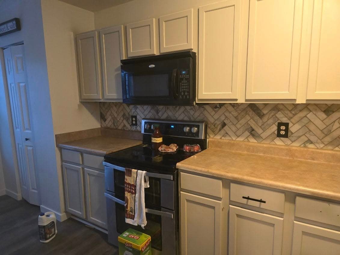 Tile Backsplash Detail